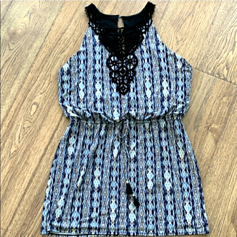 WHBM L Sleeveless Dress
